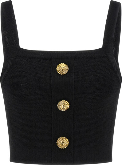 Balmain Dame Topper Svart S,