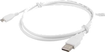 Lanberg   Usb Kabel   Usb Hann Til Micro Usb Type B Hann   Usb 2.0   1 M   Hvit