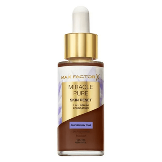 Max Factor 2-i-1 Serum Foundation Miracle Pure 30ml Deep Cool