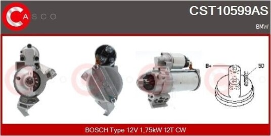 CASCO CST10599AS Starter CASCO CST10599AS Starter