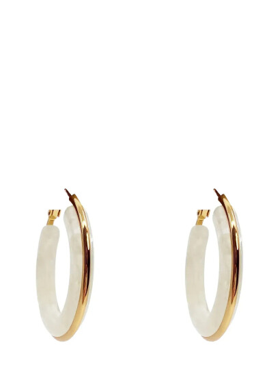 Pipol"s Bazaar Bahia Creoles White White ONE SIZE