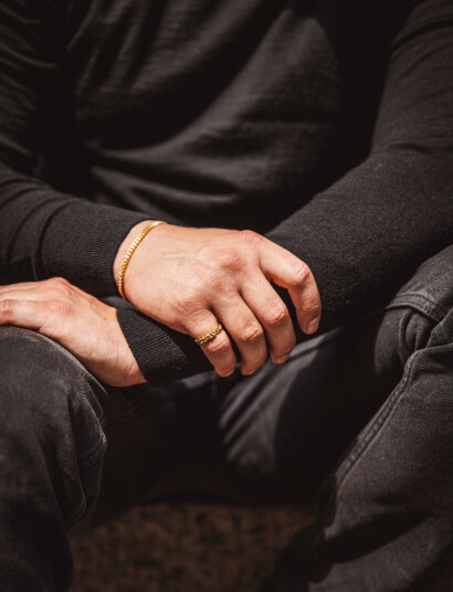 IX Studios Ix Crunchy Class Ring - Gold - 54