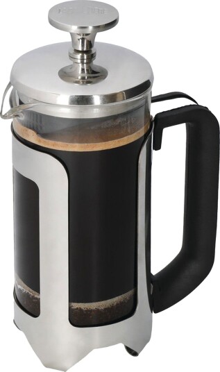 La cafetière Roma presskanne 3 kopper rustfritt stål