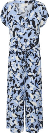 Kaffe Kamira Plain Weave Jumpsuit Printed Blue 46 Kaffe Kamira Plain Weave Jumpsuit Printed Blue 46