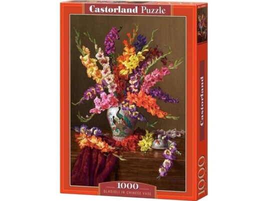 Castorland Puslespill 1000 biter Gladioli i en kinesisk vase Castorland Puslespill 1000 biter Gladioli i en kinesisk vase