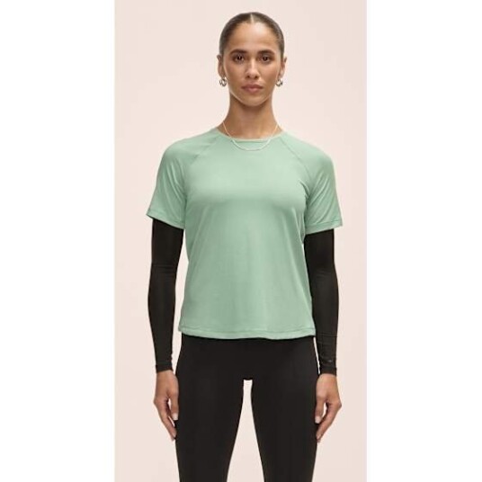 Casall Essential Tee Dame Statue Green L