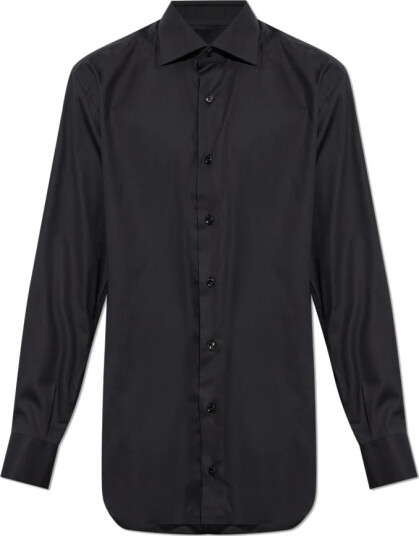 Brioni Herre Skjorter Svart XL,