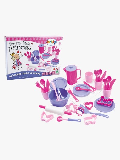 Dantoy My Little Princess Bage-Serv Sett I Æske 35 Dele