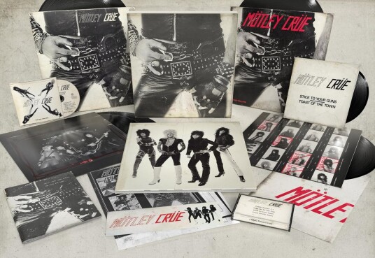 Motley Crue Too Fast For Love 45th Anniversary Deluxe Box Set Vinyl Vinyl Cd Mc Kassett Bok