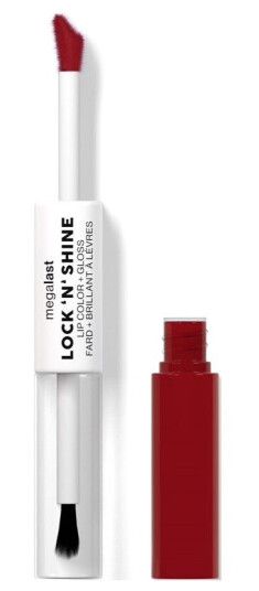 Wet N Wild Megalast Lock n' Shine Lip Color  Red y for me