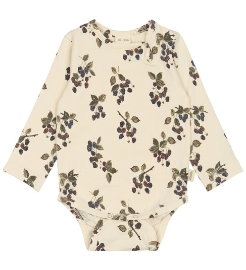 Petit Piao Black Berry Body L/S Printed 86