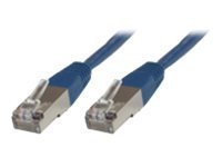 MicroConnect - Nettverkskabel - RJ-45 (hann) til RJ-45 (hann) - 20 m - FTP - CAT 6 - blå