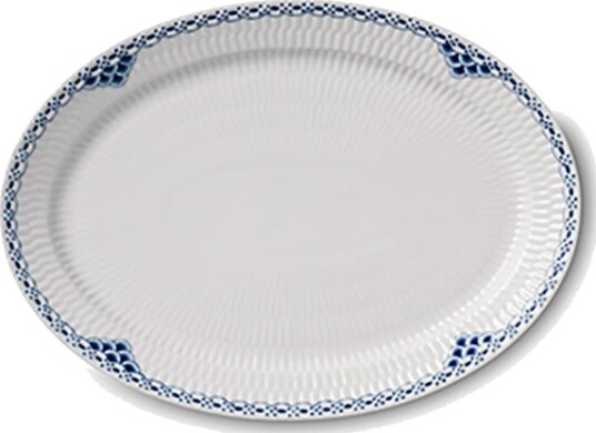 Royal Copenhagen Princess ovalt fat Ø 28 cm