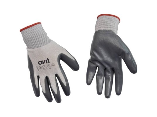 Avit Av13072 Nitril Arbejdshandske Handsker 9 L 1 Stk Avit Av13072 Nitril Arbejdshandske Handsker 9 L 1 Stk