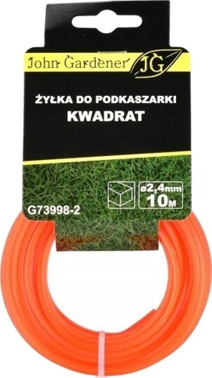 Geko Firkantet Tråd Til Podkasetter 2,4 Mm X 10 M 20/240