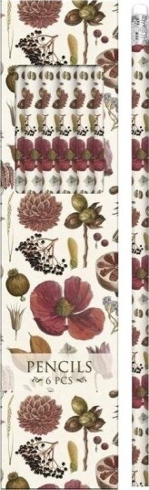 Skona Ting Dekorative Blyanter Stpen03 Frø Og Blomster 6 Stk