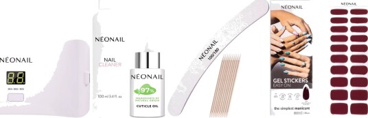 NEONAIL Gel Stickers Full Kit M05