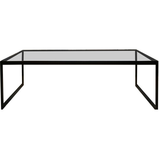 Englesson Square Salongbord 122x62 cm Svart/Glass Englesson Square Salongbord 122x62 cm Svart/Glass