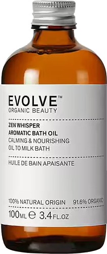 EVOLVE Zen Whisper Aromatic Bath Oil 100ml EVOLVE Zen Whisper Aromatic Bath Oil 100ml