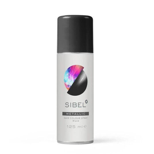 Fargespray Sibel Metallic 125ml Sort Fargespray Sibel Metallic 125ml Sort
