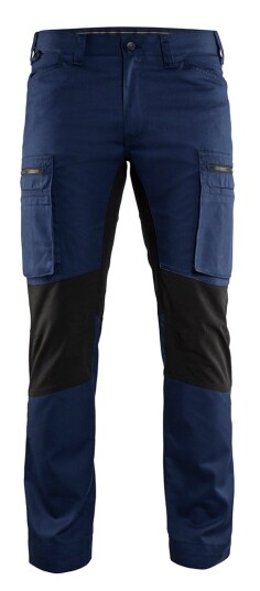 Blåkläder Servicebukse stretch Marineblå/Svart D104