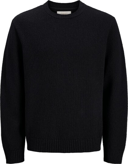 Jack & Jones Jornorrebro Catskills Knit Crew Neck Sn Black L Jack & Jones Jornorrebro Catskills Knit Crew Neck Sn Black L