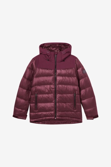 Twentyfour Dun jakke Aurora Warm Downjacket JR Rød