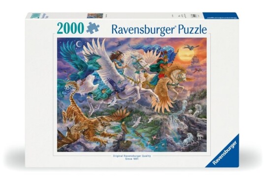 Ravensburger Puslespill Pegasus og venner 2000p 12000806 Ravensburger Puslespill Pegasus og venner 2000p 12000806