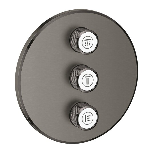 Grohe Grohtherm SmartControl Ventil Brushed Hard Graphite Grohe Grohtherm SmartControl Ventil Brushed Hard Graphite