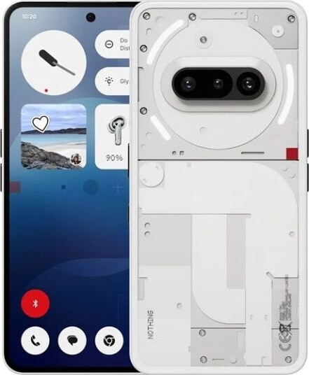 Nothing Phone 3a 5G AMOLED Smarttelefon 8GB/128GB Hvit Nothing Phone 3a 5G AMOLED Smarttelefon 8GB/128GB Hvit