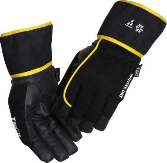 All Round Handske Thor Winter Dry Rigger 11 Sort Pu   6 Stk.