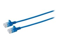 MicroConnect Cat6a Nettverkskabel 3 m RJ-45 U/UTP Flertrådet Blå