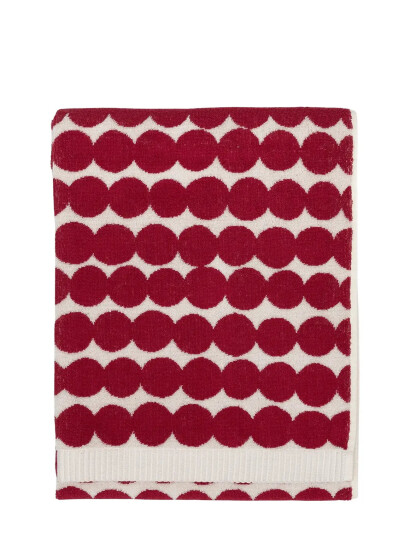 Marimekko Home Räsymatto Bath Towel 70X150 Cm Red 70X150CM