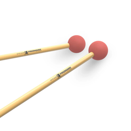Promark Su3r Spyr Mallet Xylofon Rubber, Hard, Rattan