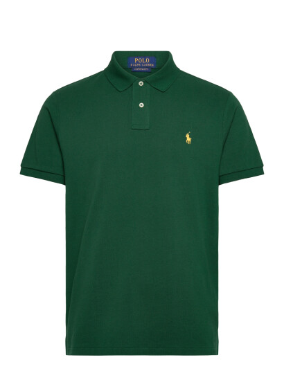 Polo Ralph Lauren The Iconic Mesh Polo Shirt   Green   XS