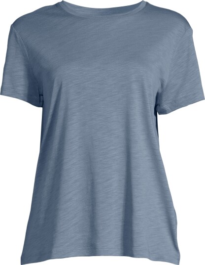 Casall Women"s Soft Texture Tee Mirage Blue 42