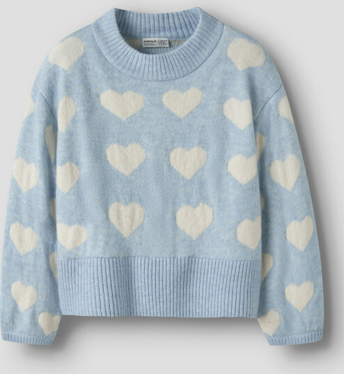 Name It Leify Long Sleeve Oversize Knit Blå 146/152