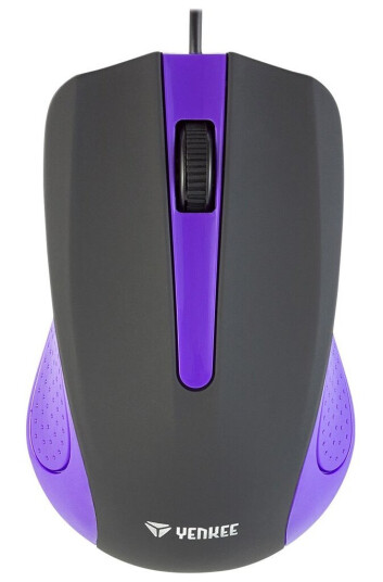 Yenkee YMS 1015P Kablet Trackball Mus med Gummiert Overflate og 3 Knapper