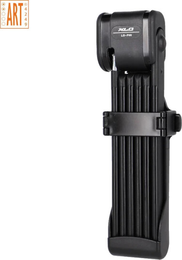 XLC foldelås 95 cm 3 nøkler sort