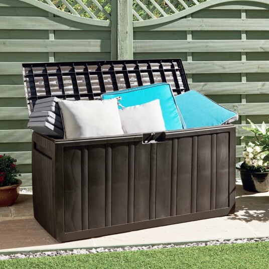  Putekasse brun 117x45,5x57,5 cm 270 L