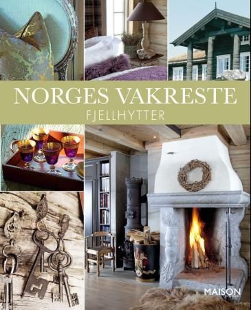 Norges vakreste fjellhytter Innbundet Pent brukt bok