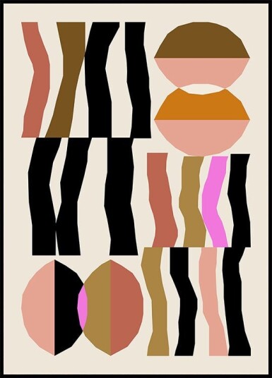 Abstract composition 26 Plakat Plakat / 30x40cm