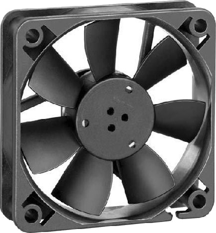 Ebm-Papst 614F Vifte 6cm 3900 Rpm 29 M³/T Sort