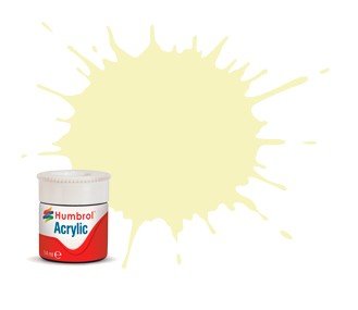 Humbrol Akryl No 41 Ivory - Blank 14ml