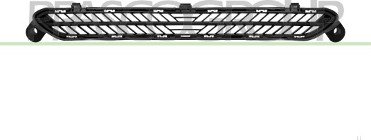 Ventilasjonsgitter PRASCO CI5102101