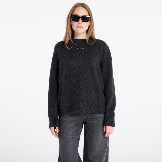 Genser DIESEL M Areeta Knitwear Dark Grey Melange M