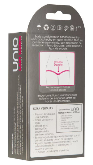 Uniq Lady Condom 3 pack