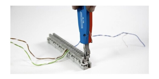 Weicon 52000040 Anlægsværktøj Egnet Til Lsa Plus, Lsa Plus-Klämmor 0.35 Til 0.9 Mm 0.7 Til 2.6 Mm²