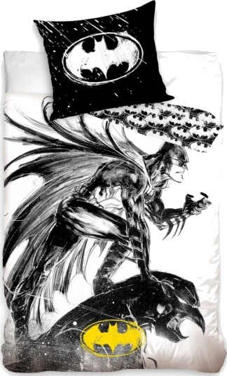 Batman Sengetøj 140 X 200, 100 Procent Bomuld