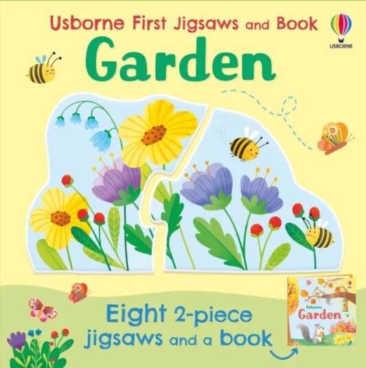 Usborne First Jigsaws And Book: Garden Av Matthew Oldham Usborne First Jigsaws And Book: Garden Av Matthew Oldham